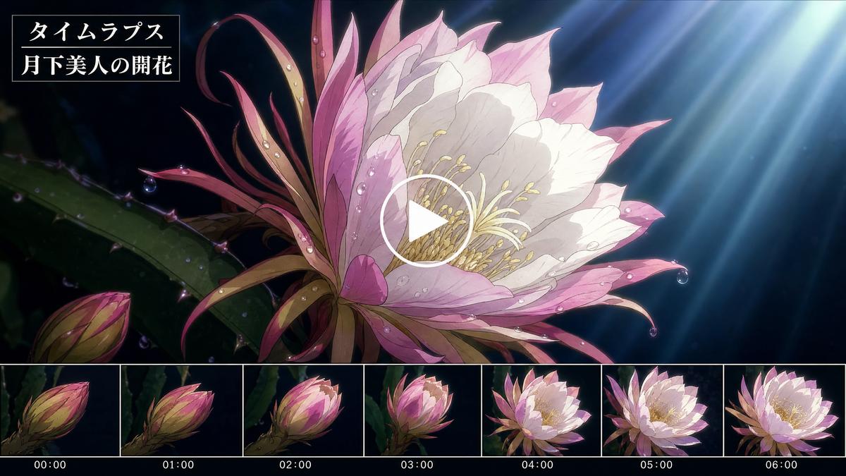 蜜桃传媒蜜桃传媒动漫视频-花朵绽放延时摄影
